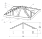 Banquettes avec toit, Gloriette pour professionnel, Abri de rue, Abri avec banquettes
