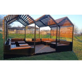 Salon de jardin urbain