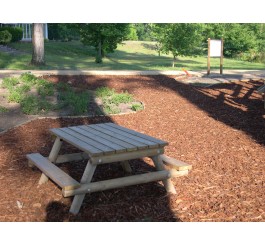 Mobilier urbain pour aire de jeux, Mobilier urbain pour les parcs, Table pique nique pour enfants
