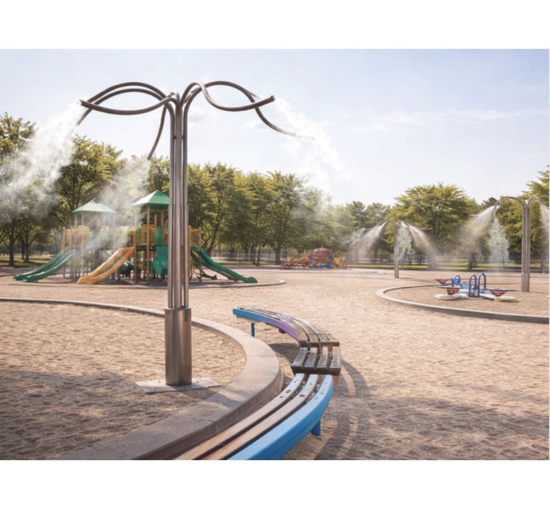 Brumisateur pour espace public