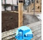 💦 Poteau en bois de robinier brumisateur | Collectivités et loisirs