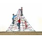 🛝 Pyramide de cordes hauteur 3 m | Aire de jeux extérieure