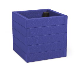 Jardinière carrée couleur violet