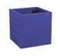Jardinière carrée couleur violet