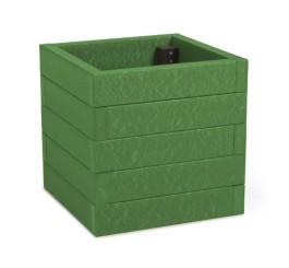 Jardinière carrée couleur vert
