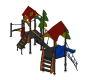 Jeu extérieurs pour parcs publics