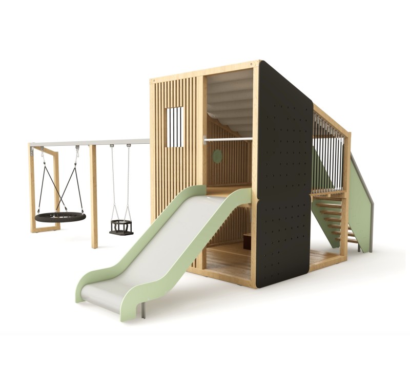 CABANE DES VILLES POUR AIRE DE JEU