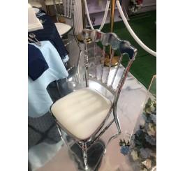 Chaise baroque en métal