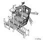 🛝👩‍👶‍👦👧👨🏻👦🏻 Jeu extérieur bateau en bois de robinier | Aire de jeux aux normes EN1176