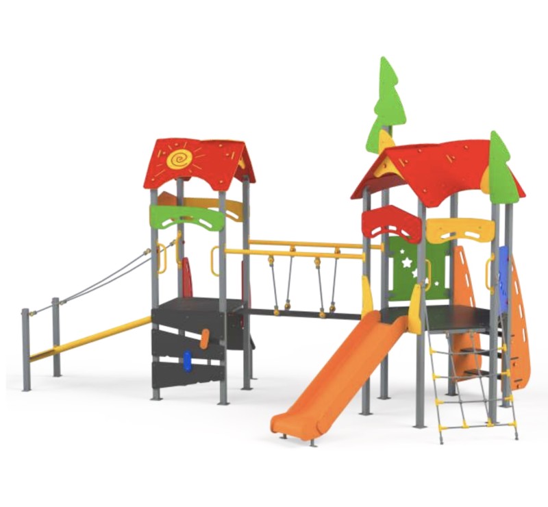 ⛺️🔥🍃🌳🛝 Parcours des Lutins | Parcours de motricité pour enfants