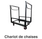 🪑💃🏻🕺🏽🎤🎸🎶 Chaise pliante polyvalente | Chaises pour les salles