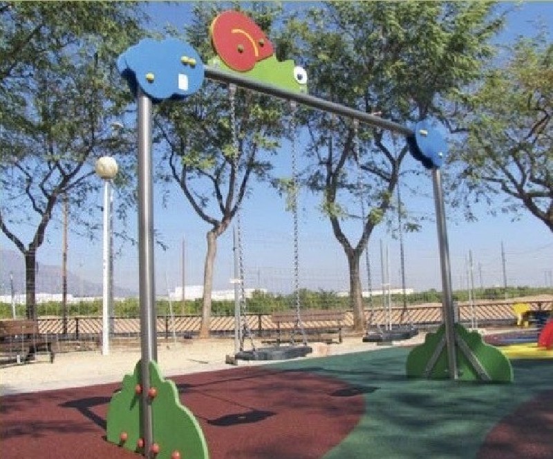 Portique-balançoire inox Nuage