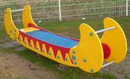 La pirogue des amérindiens...