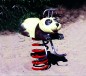 Panda jeu sur ressort