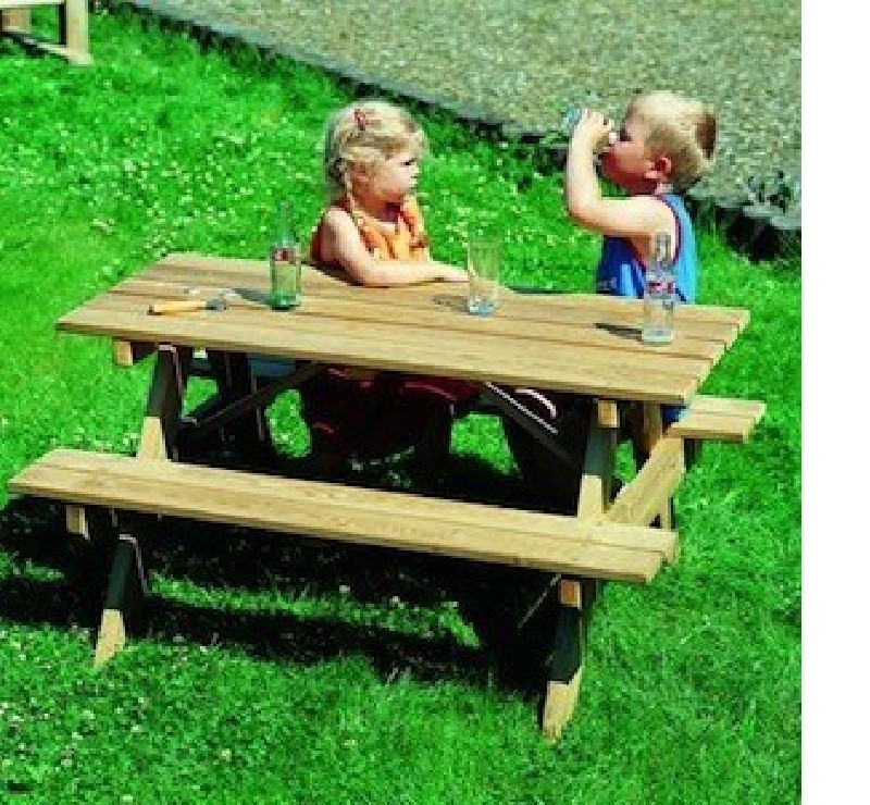 Table de Pique-Nique Enfants 2 à 8 ans