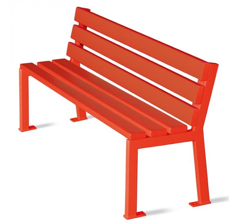 Banc multicolore ou monochrome pour école maternelle
