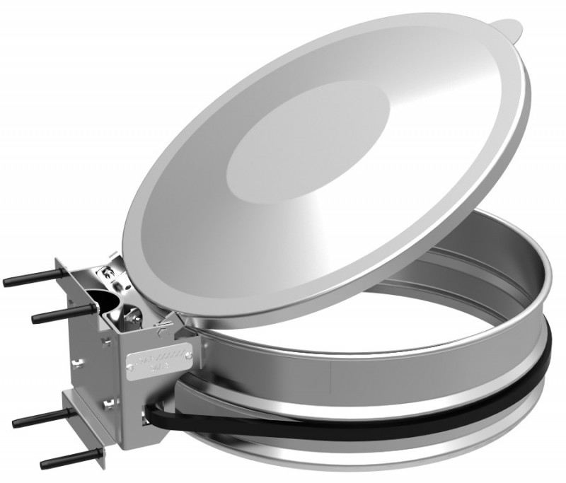 Corbeille VIGIPIRATE avec entourage transparent ultra-résistant