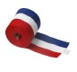 Ruban d'inauguration tricolore largeur 10 cm
