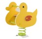 Canard jeu sur ressort 2 figurines