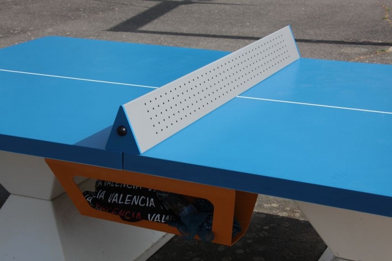 Box de rangement pour table ping pong en matériaux composites