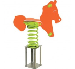 Cheval jeu sur ressort