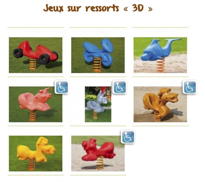 Cochon jeu sur ressort géant