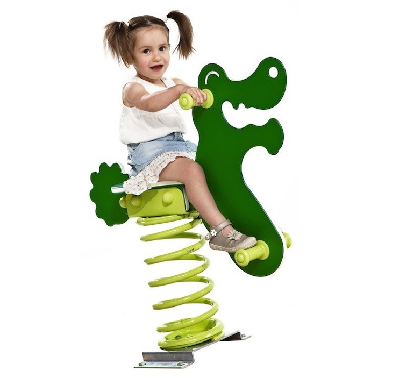 Crocodile - jeu sur ressort Crocodile - jeu sur ressort
