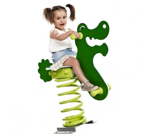 Crocodile - jeu sur ressort Crocodile - jeu sur ressort