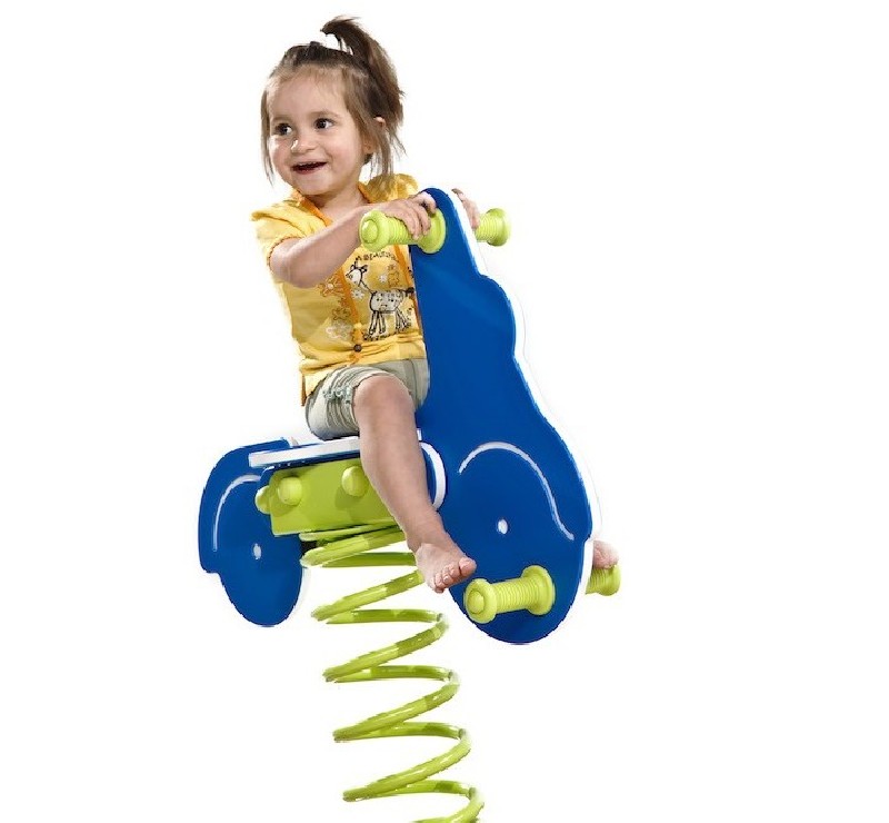Scooter - jeu sur ressort